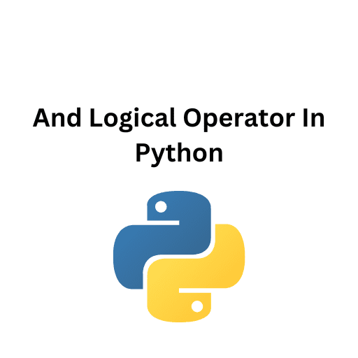 29.And Logical Operator In Python